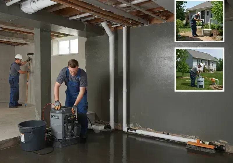 Basement Waterproofing and Flood Prevention process in Merryville, LA